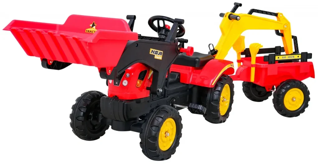 Traktor s prívesom a príslušenstvom Ramiz - 3009.CR