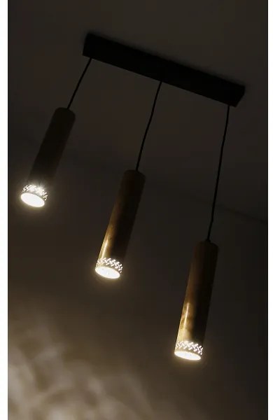 Luster na lanku TUBO 3xGU10/25W/230V