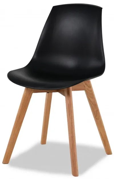 Jedálenská stolička Jill, biela