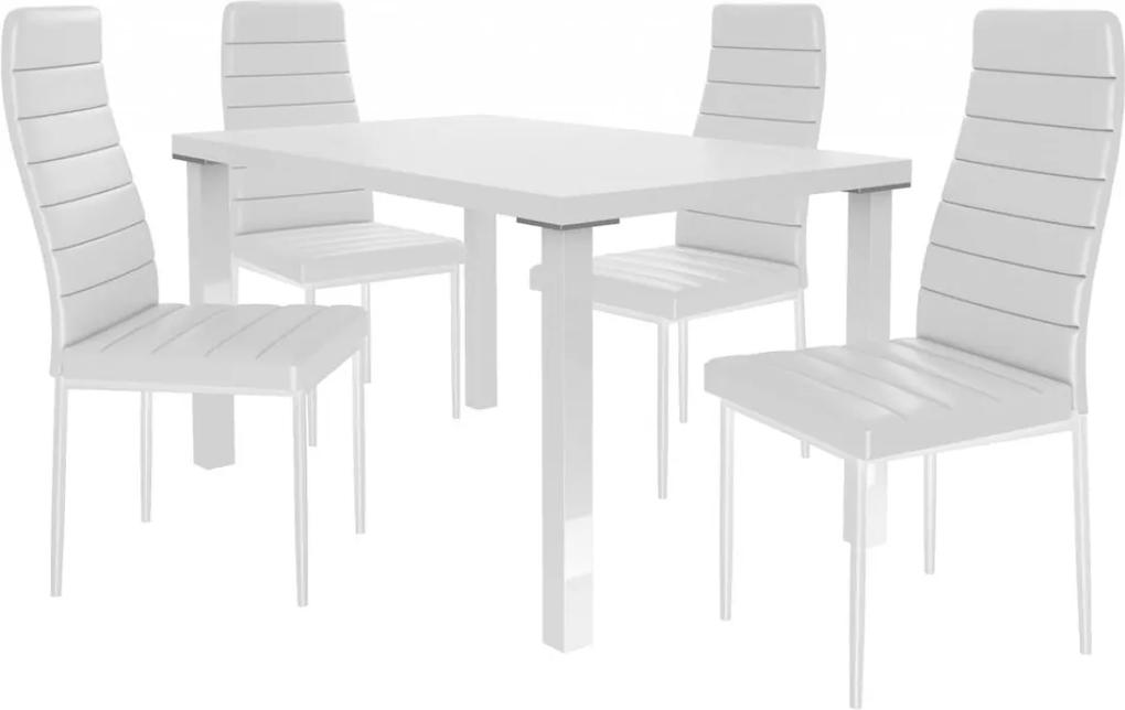 Jedálenský stôl so stoličkami 4 + 1 SISA
