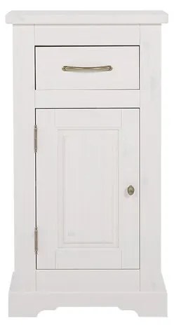Kúpeľňová skrinka Romantic 810 1D biela borovica