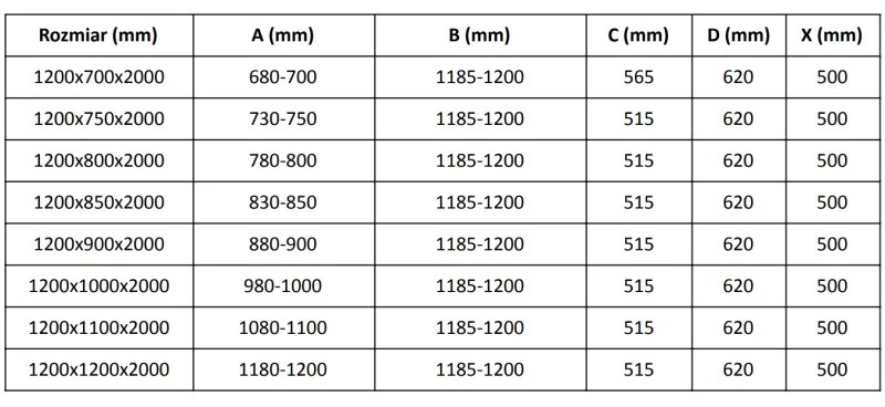 Mexen Velar, sprchový kút s posuvnými dverami 120(dvere) x 80(stena) cm, 8mm číre sklo, chrómový profil, 871-120-080-01-01