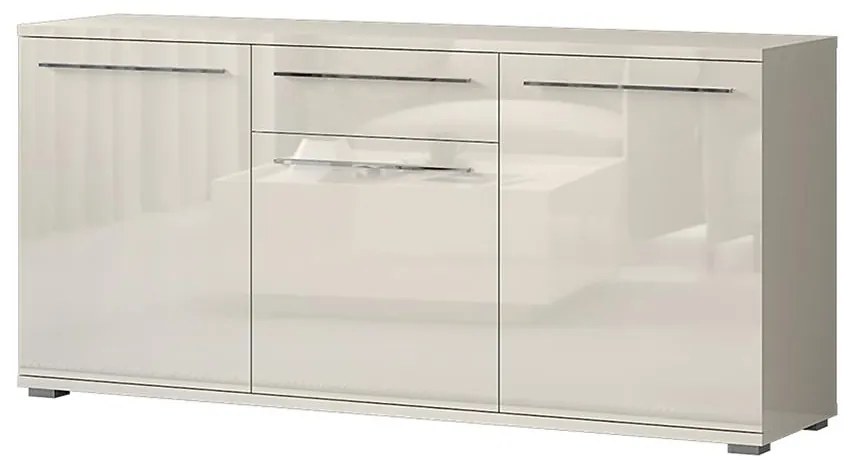 Komoda Piano K180-3K1F/PN-71/KA/71 lakované beige