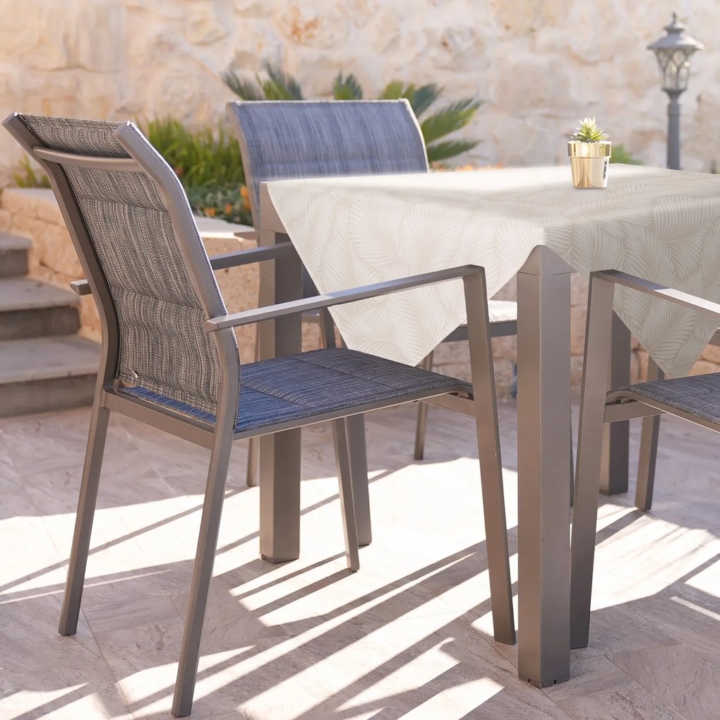 ZÁHRADNÝ VODEODOLNÝ OBRUS GARDEN 85X85 CM LISTY