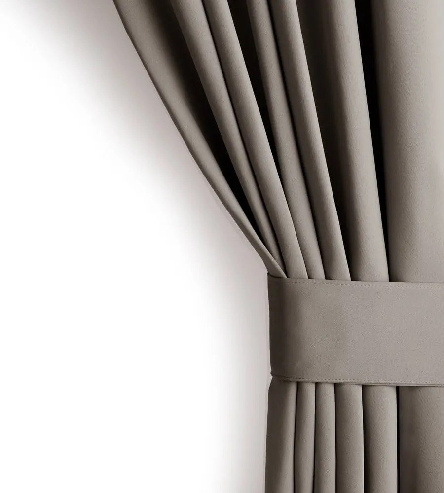Sivobéžový termo/dimout záves 140x270 cm Kierra – Restilo