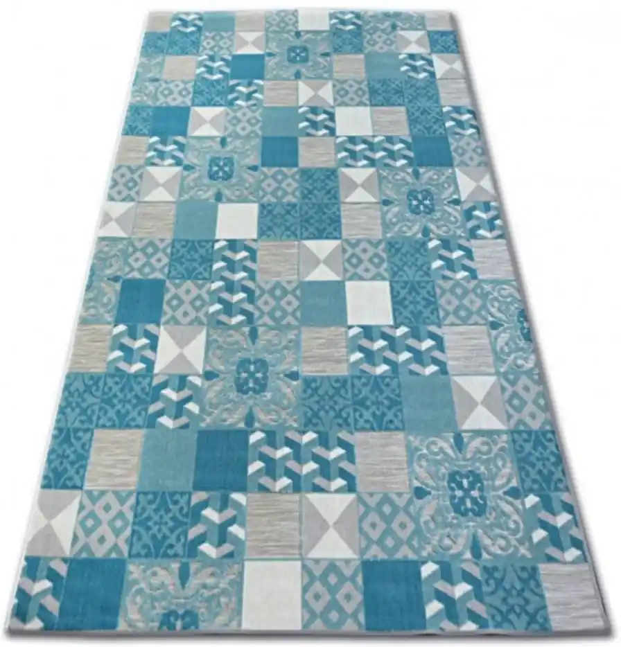 Kusový koberec PP Lisboa modrý, Velikosti 120x170cm | BIANO