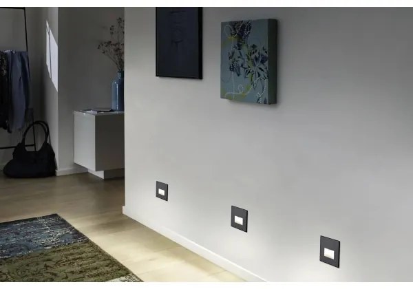 Paulmann 93094 - LED/1,2W Schodiskové svietidlo EDGE 230V