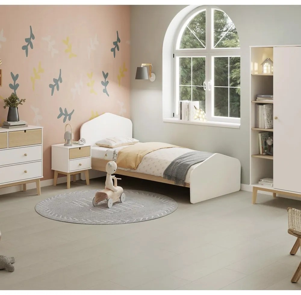 Biely detský nočný stolík Estefania - Marckeric