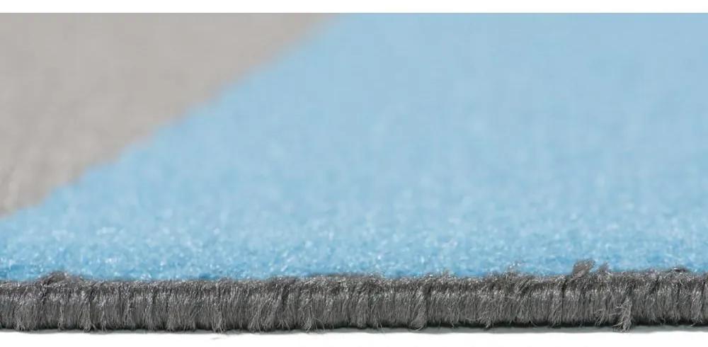 Kusový koberec PP Mark modrý 140x200cm