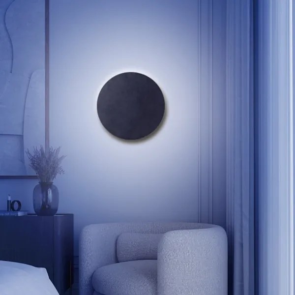 Aigostar MESH Smart LED nástenné stmievateľné svietidlo 12W 230V čierne