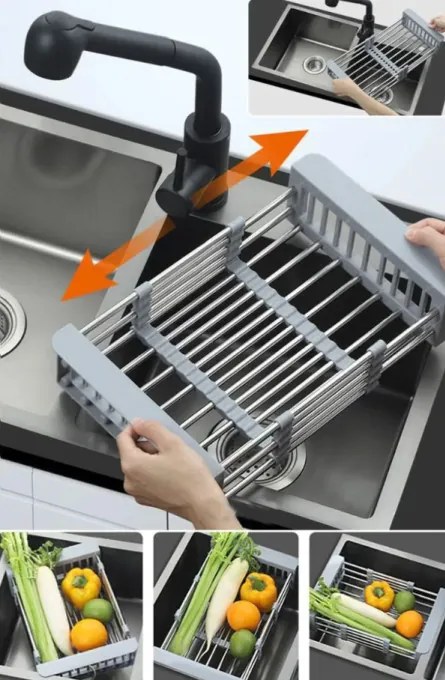 Teleskopický odkvapkávač 322101A sivý