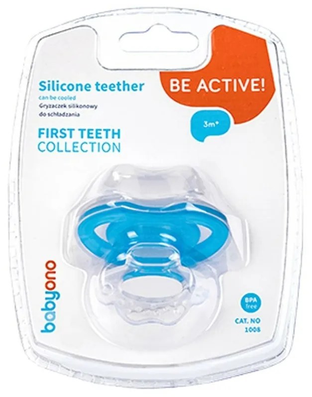 Baby Ono hryzátko First Teeth, modrá