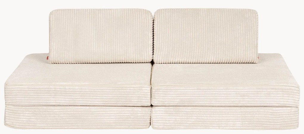 Detská ručne vyrobená modulárna pohovka na hranie Mila