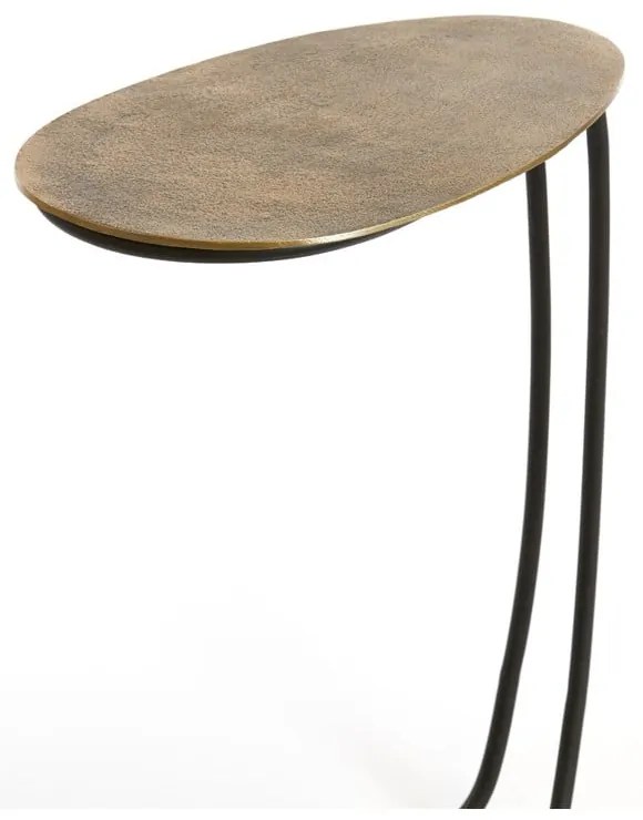 Kovový odkladací stolík 27x43 cm Marsh – Light & Living