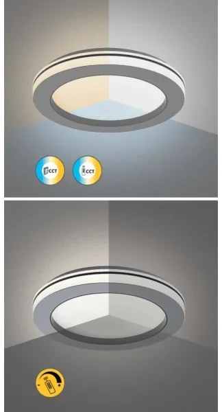 Rabalux 71003 - LED Stmievateľné stropné svietidlo COOPERIUS LED/47W/230V + DO