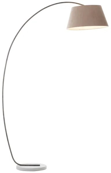 Brilliant - Stojacia lampa BROK 1xE27/60W/230V taupe