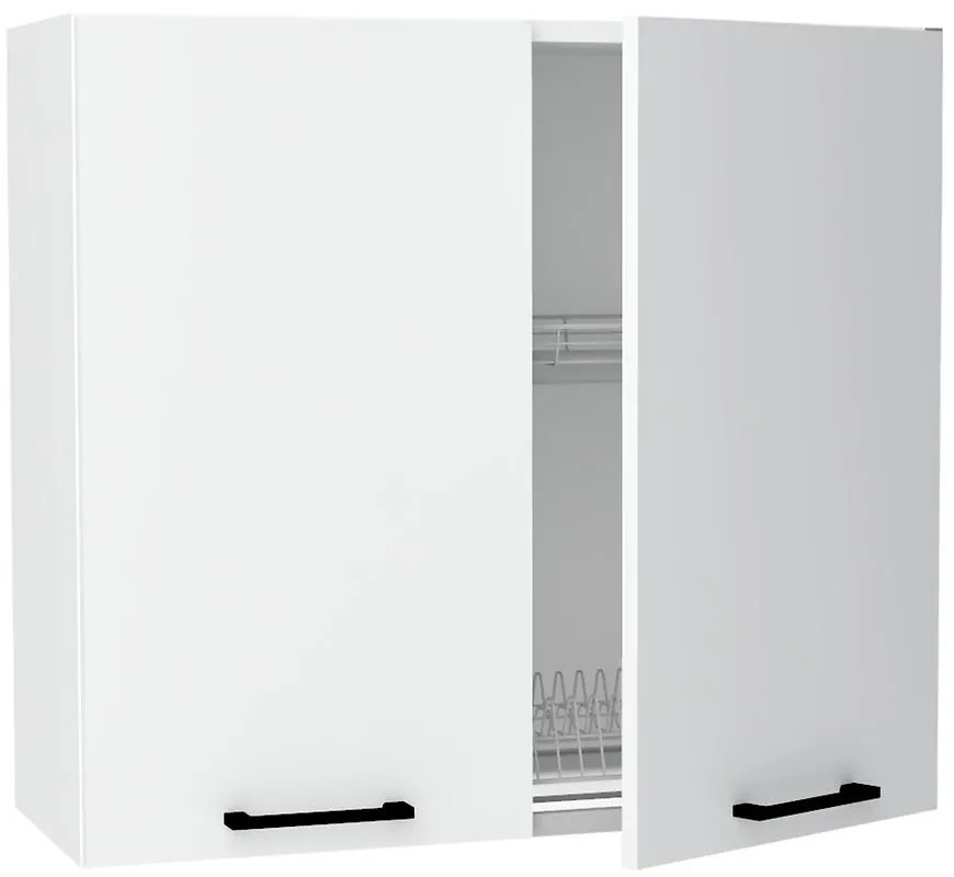 Kuchynská skrinka Max W80su Alu biela