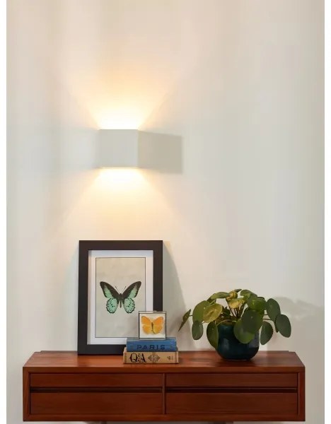 Lucide 35208/01/31 - Nástenné svietidlo GIPSY 1xG9/40W/230V biele