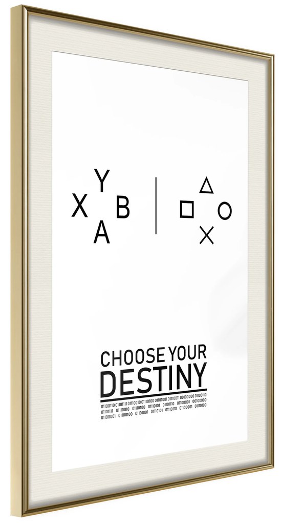 Artgeist Plagát - Choose Your Destiny [Poster] Veľkosť: 40x60, Verzia: Čierny rám