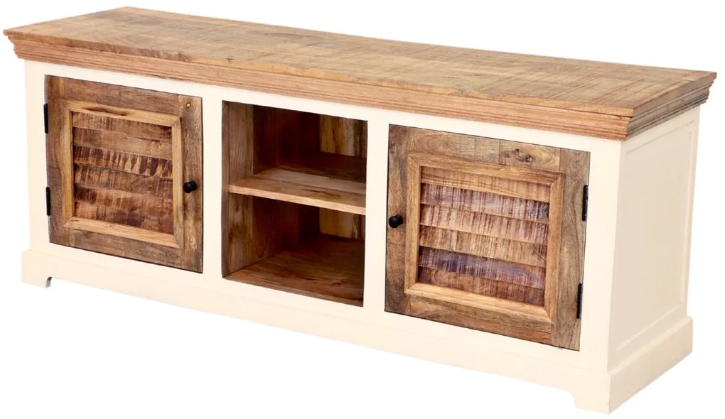 furniture-nabytek.cz - Stolek pod tv masiv mango 150x60x45