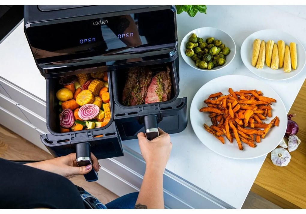 Lauben Teplovzdušná fritéza Lauben DualZone Air Fryer 8000BC