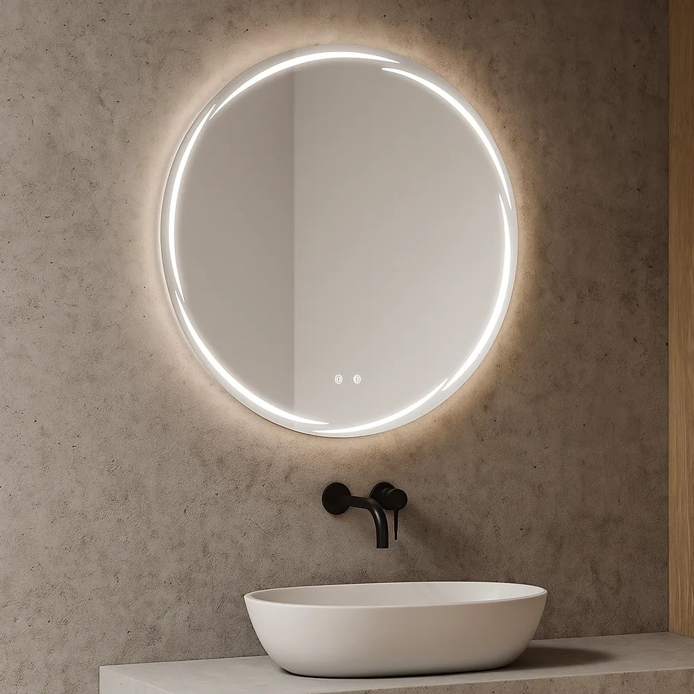 LED zrkadlo AVENBERG ORBIS Ø80