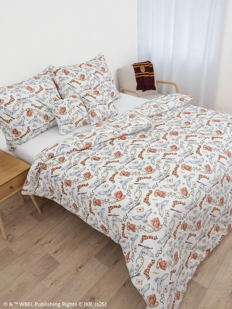 Predĺžené obliečky mikroplyš Harry Potter - Chrabromil 2