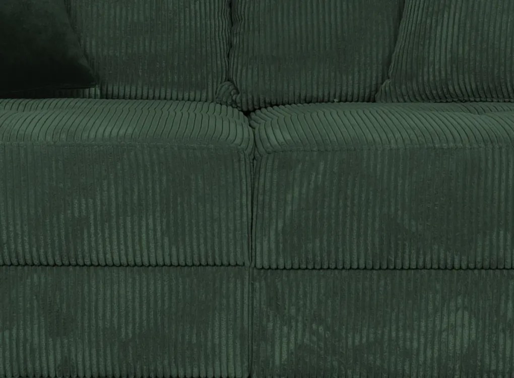 Pohovka Richard, fľaškovo zelená látka