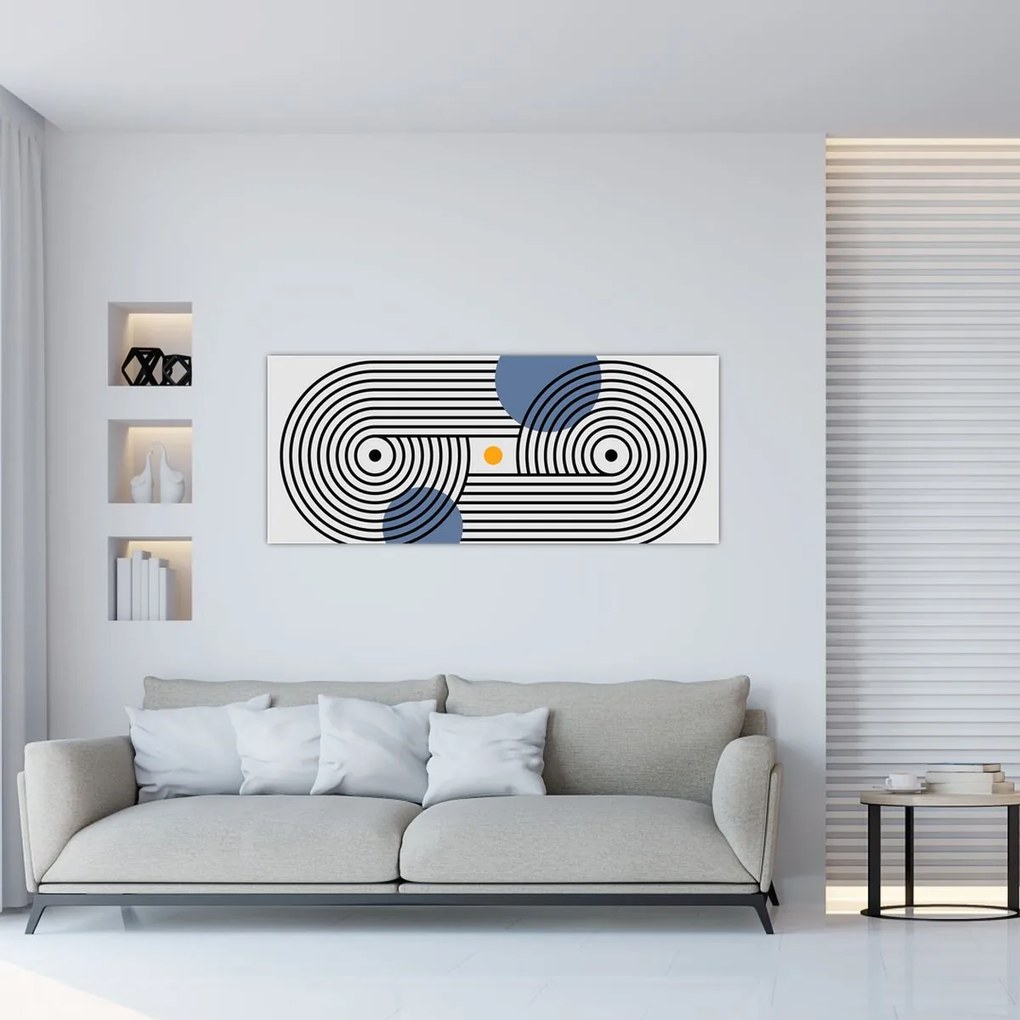 Obraz - Minimalistická abstrakcia N⁰3 (120x50 cm)