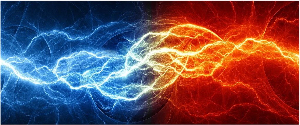 Obraz elektrického napätia (120x50 cm)