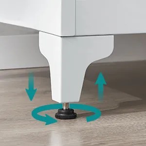 Kancelárska komoda Pasty sivá