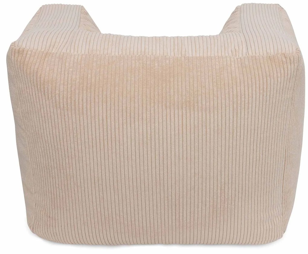 Kreslo detské Beanbag Corduroy Natural