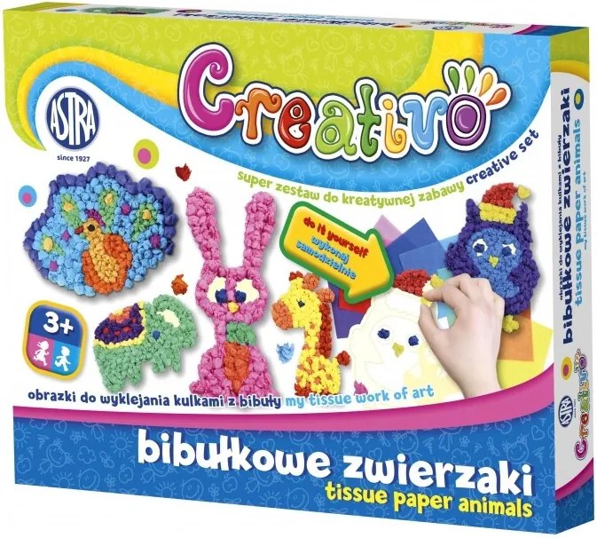 CREATIVO Servítkové zvieratká 10ks, 334114004