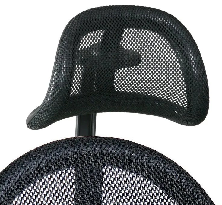 Topstar Zdravotná balančná kancelárska stolička EXETER NET s opierkou hlavy, modrá