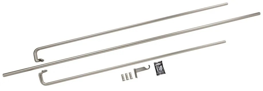 Oceľová roztiahnuteľná garniža 224 - 366 cm Twilight - Umbra