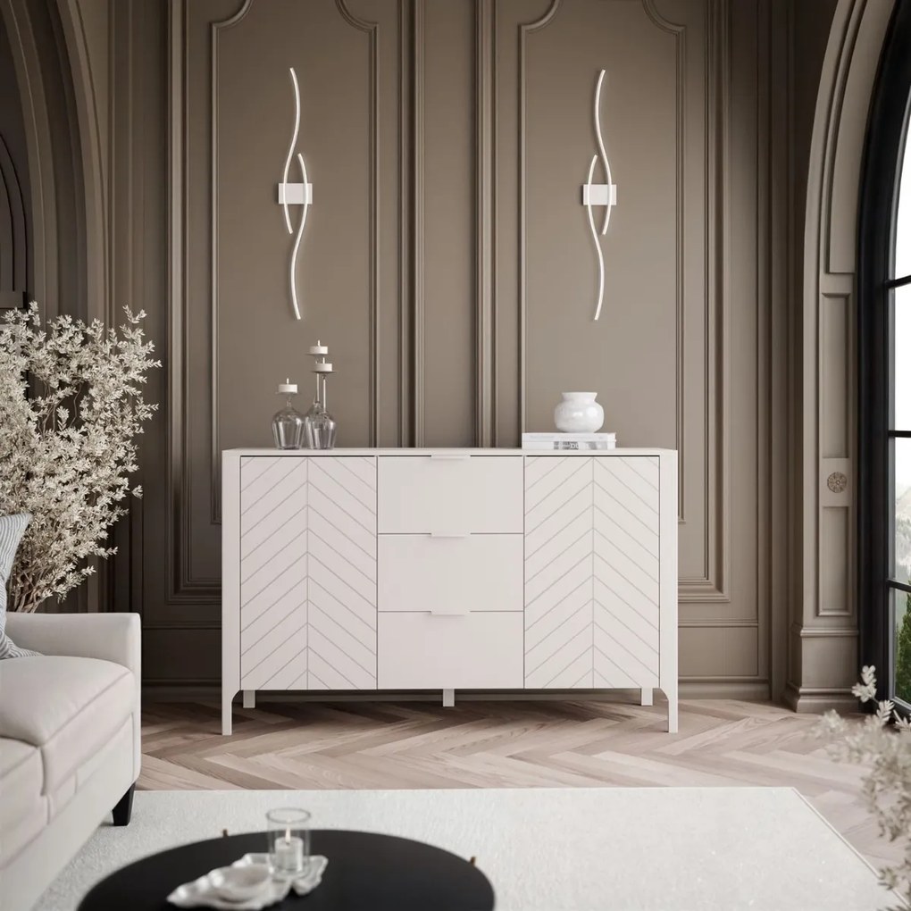 KOMODA SALOME SO ŠUPLÍKMI KAŠMÍR 153 cm