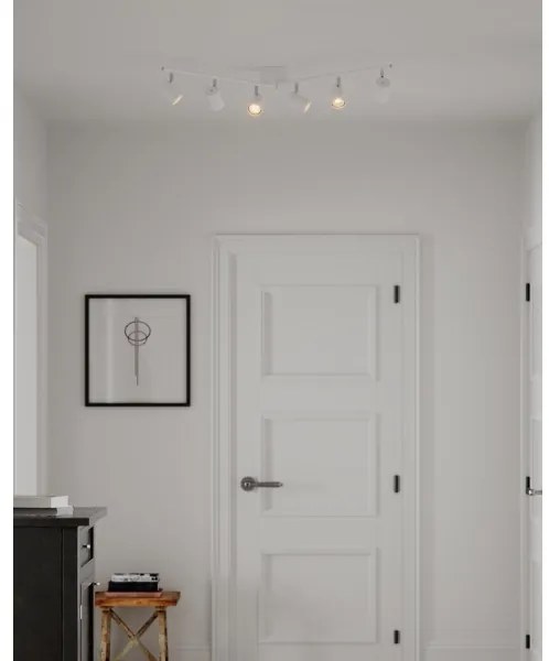 ByRydens 4202100-5002 - Bodové svietidlo CORRECT 6xGU10/7W/230V biela