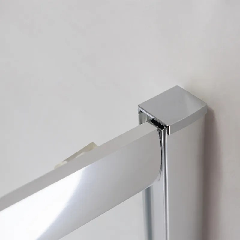 BPS-koupelny Štvorcový sprchový kút HYD-SK93B 90x90 biela/transparent + vanička HYD-SSV-SXL02B biela