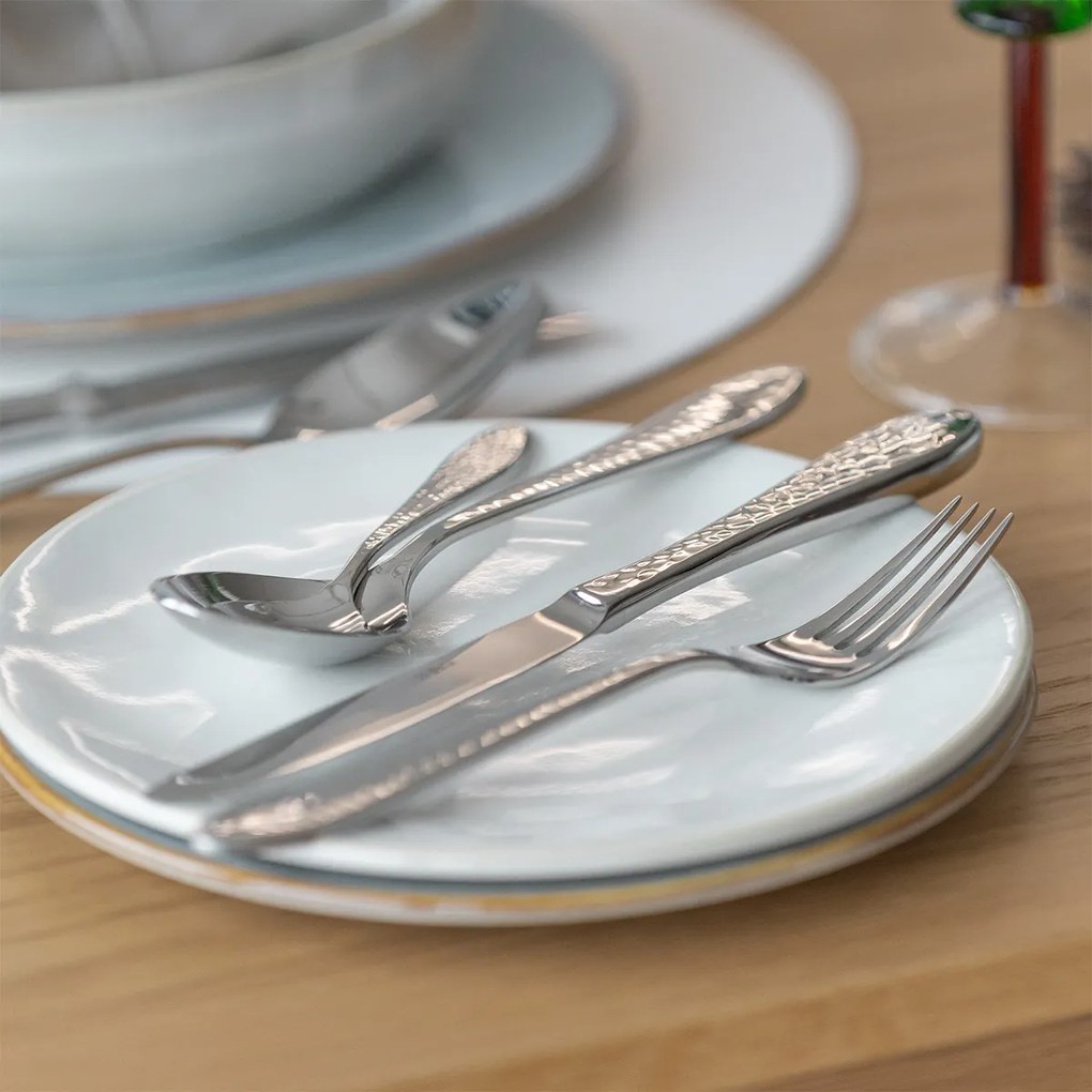 Príborový set s dutou rúčkou 24 ks - Queen - 120954