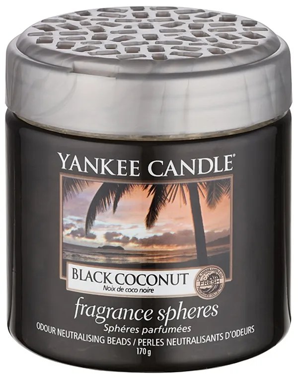 Yankee Candle voňavé perly Spheres Black Coconut