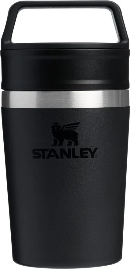 Čierny termo hrnček z nehrdzavejúcej ocele 230 ml Café-To-Go Travel Mug Black 2.0 – Stanley