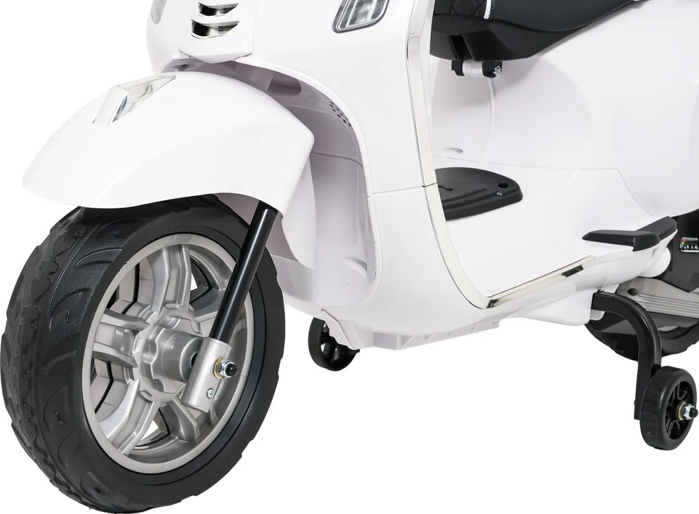 Ramiz Detský skúter Vespa ROMA biely