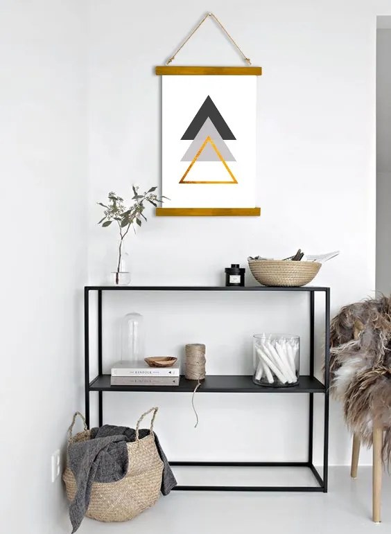 Závesné plátno na stenu Nothing or Material / Dan Johannson XMPDJ039