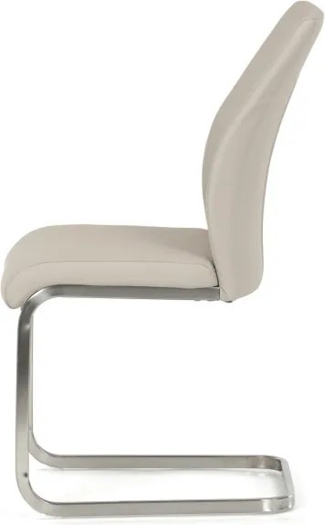Jedálenská stolička krémová DCL-D1277 CRM