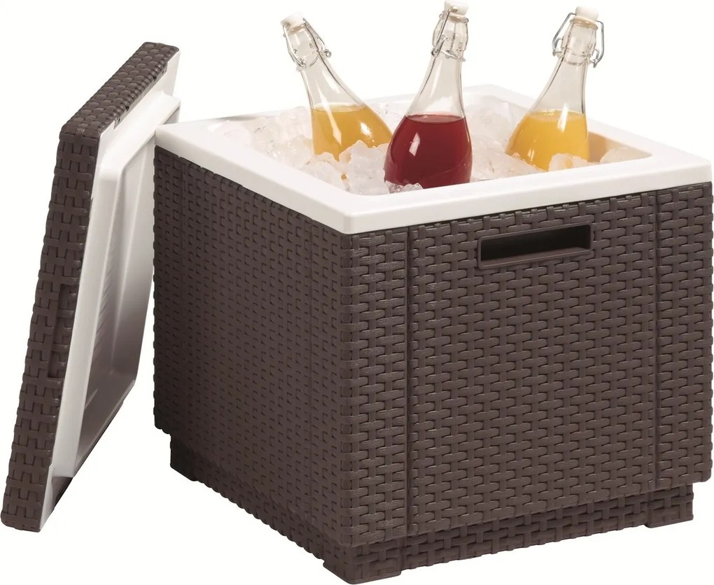 Chladiaca taška Keter Ice Cube 40 l, hnedá
