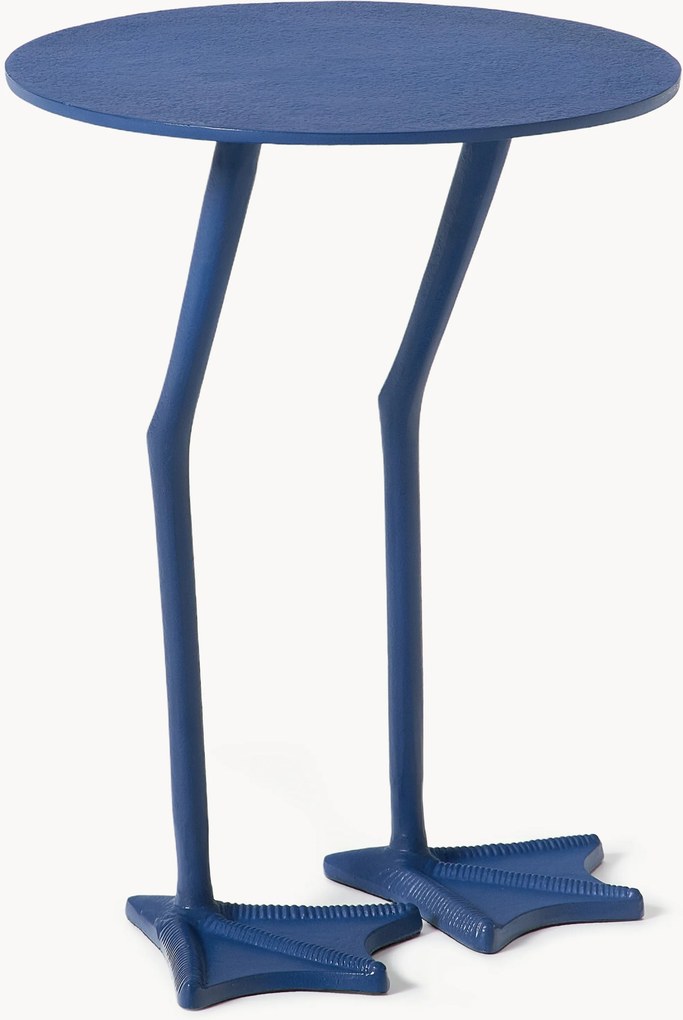Dekoračný kovový pomocný stolík Duck