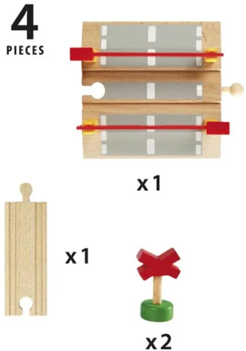 Brio - Železničný prejazd so závorami