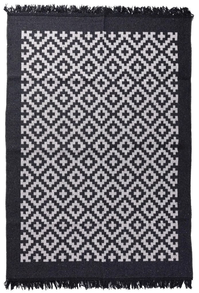 Koberec Altres 120x180cm grey/black