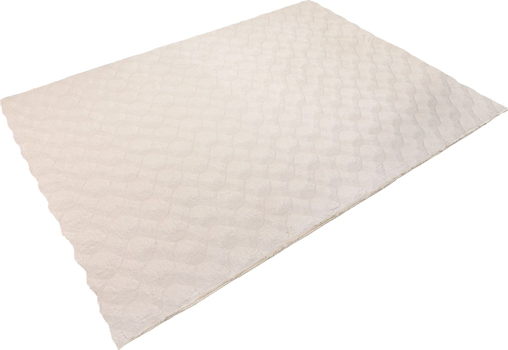 Obsession, Kusový koberec Diamond Cut 800 Cream, 120x170, béžová, obývacia izba