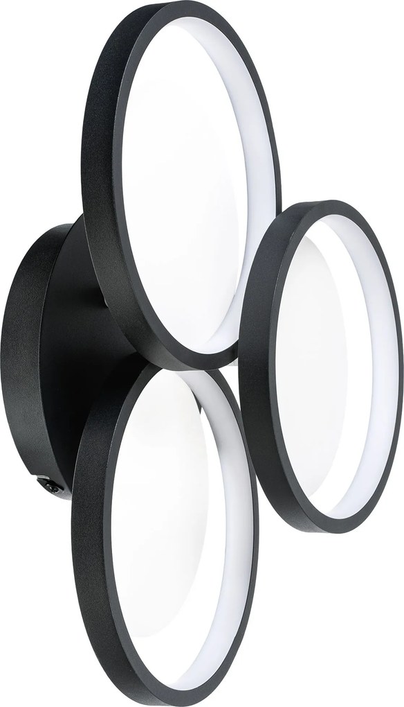 Toolight Toolight, LED stropné svietidlo, 30W, 4000K, 1500lm, APP1919-C, čierna, OSW-66063